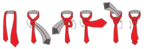 Як завязати краватку покроково фото простий спосіб