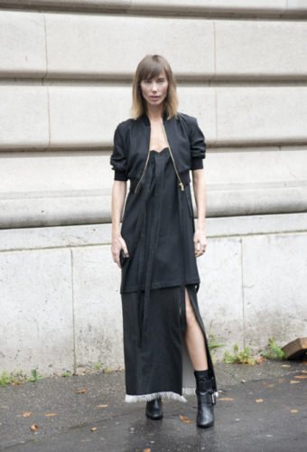 Літні образи з чорним платтям: модні луки, фото