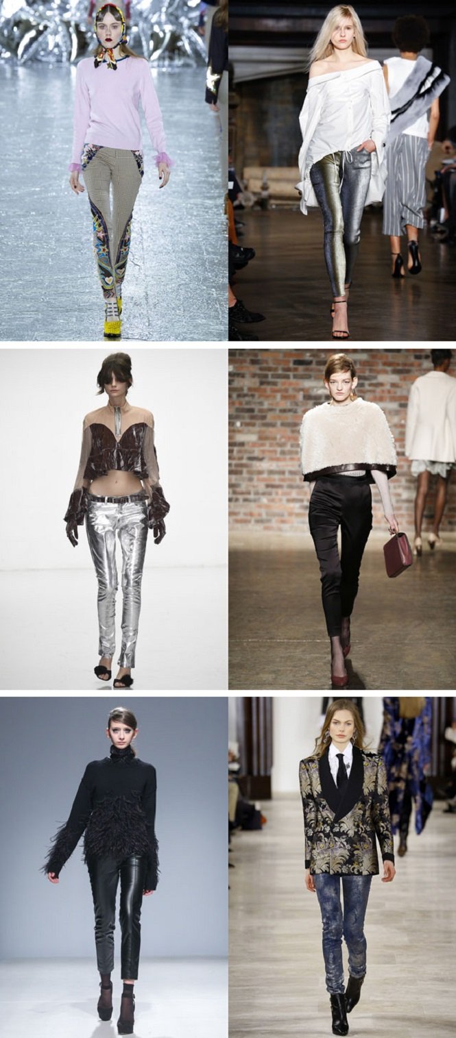 Модні штани 2017, тенденції, кюлоти, кльош, жіноча колекція