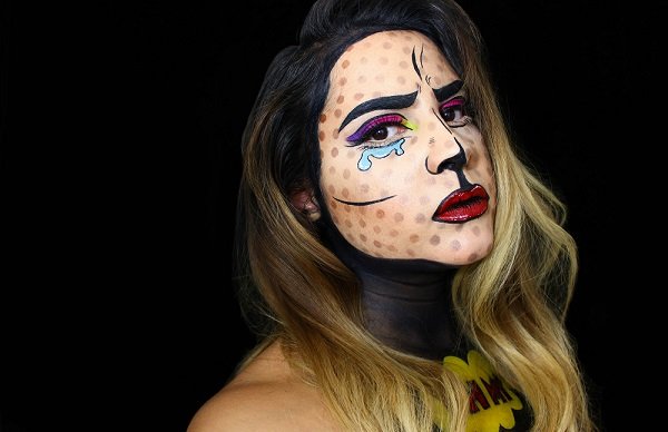 На які види поділяється поп арт макіяж і як покроково завдати