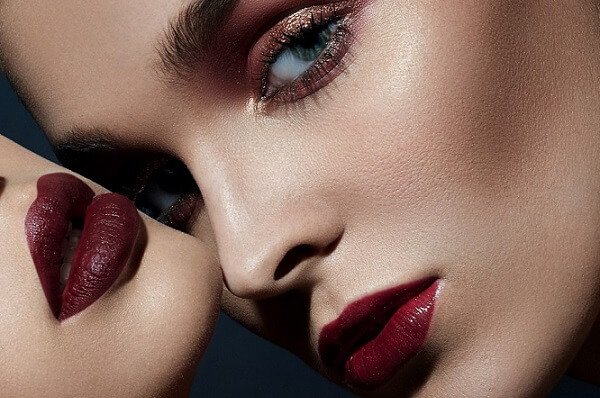 Макіяж з бордовою помадою: підготовка і правила нанесення