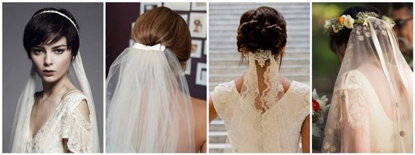 Весільні зачіски 2017 на короткі середні довгі волосся: фото новинки з фатою
