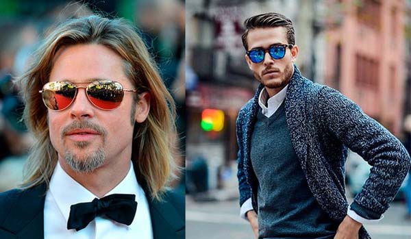Чоловічі сонцезахисні окуляри 2017 брендові: фото модні від Рей Бан