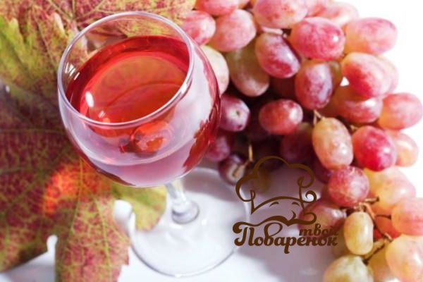 Користь і шкода натурального рожевого вина