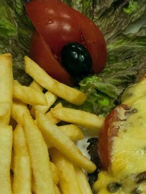 Мясо по французьки з печерицями   покроковий рецепт