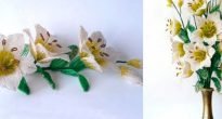 Квіти канна з фоамирана своїми руками, фото урок