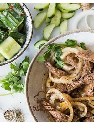 Салат з огірків по китайськи   покроковий рецепт