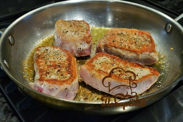 Мясо по французьки на сковороді   покроковий рецепт