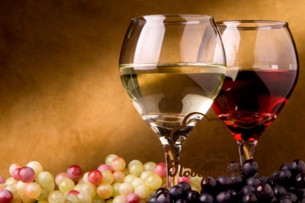 Калорійність популярних сортів вина на 100 грам