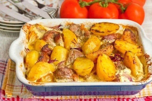 Мясо по французьки з печерицями   покроковий рецепт