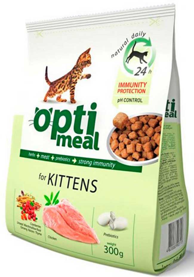 Корм для кішок Оптимил (Оptimeal)   відгуки і поради ветеринарів – Муркотэ про кішок і котів