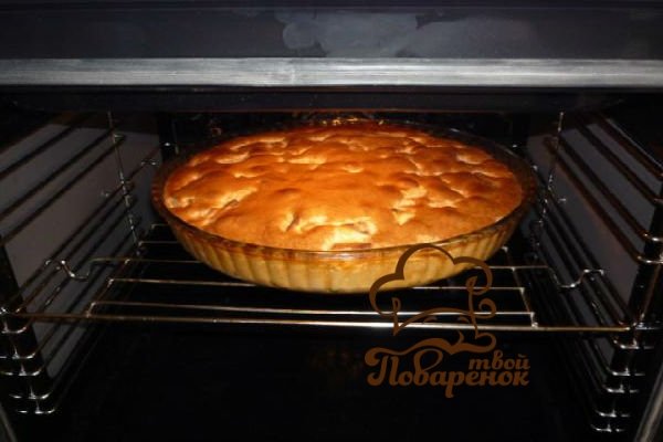 Пиріг на кефірі з яблуками   найкращі домашні рецепти