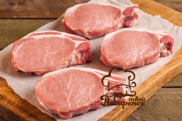 Як посмажити свинячу корейку на сковороді   покроковий рецепт