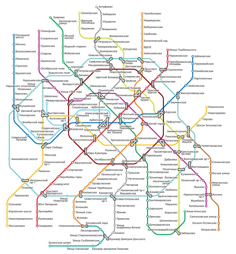 Карта нового метро москвы 2018 Карта нового метро москвы 2018