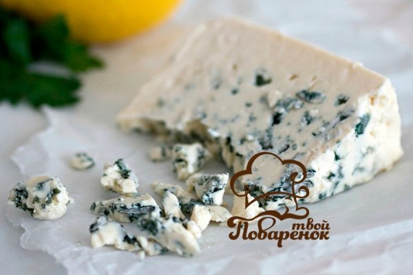 Сир з блакитною цвіллю в домашніх умовах   покроковий рецепт