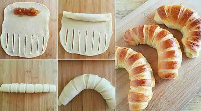 Рецепт здобних дріжджових рогаликів Рецепт здобних дріжджових рогаликів