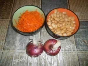 Салат з квасолі і корейської моркви: рецепт з фото дуже смачний