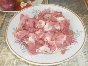 Азу по татарськи з солоними огірками з свинини: рецепт з фото