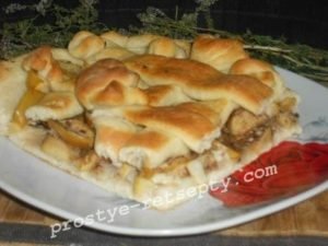 Дріжджовий пиріг з яблуками: рецепт з фото покроково в духовці