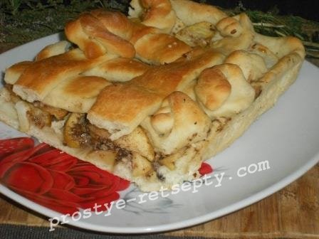 Дріжджовий пиріг з яблуками: рецепт з фото покроково в духовці