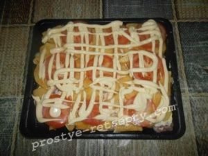 Мясо по французьки в духовці: рецепт з фото з свинини з помідорами і сиром