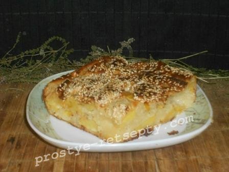 Шарлотка з яблуками: рецепт з фото покроково в духовці зі сметаною
