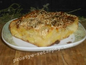 Шарлотка з яблуками: рецепт з фото покроково в духовці зі сметаною