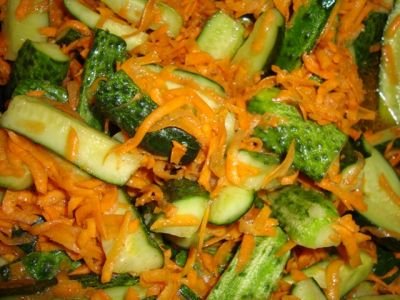 Огірки по корейськи на зиму: рецепт з приправою для корейської моркви