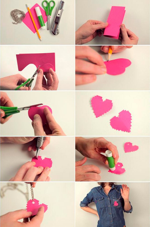 Валентинки своїми руками | Як зробити валентинку своїми руками