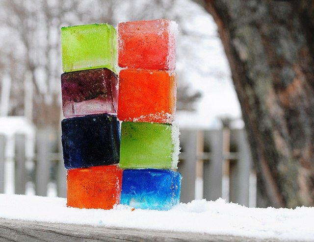 Кольоровий лід | Як зробити кольоровий лід