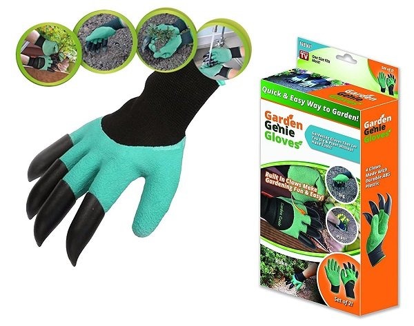 Садові рукавички Garden Genie Gloves – незамінний «помічник» на городі і в саду