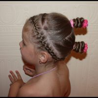 Дитячі зачіски на кожен день фото