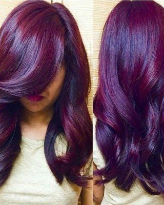 Червоні, вишневі, бордові волосся 60 фото
