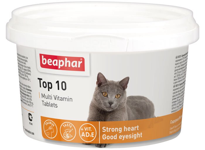 Вітаміни Beaphar для кішок: 5 популярних видів, відгуки