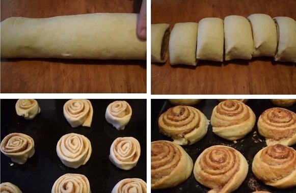 Булочки з корицею з дріжджового тіста — покроковий рецепт смачних булочок з корицею