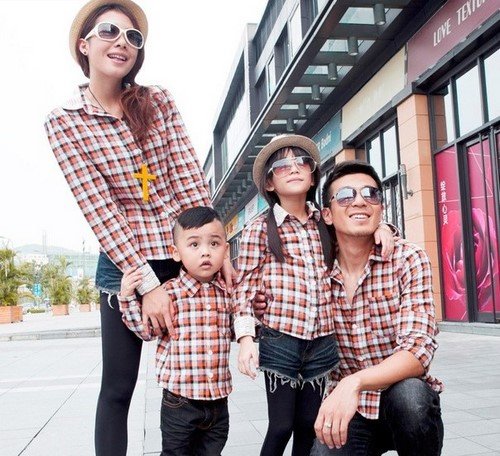 Стиль Family look   модний одяг для родини: фото однакових комплектів   ідеї, тренди, образи