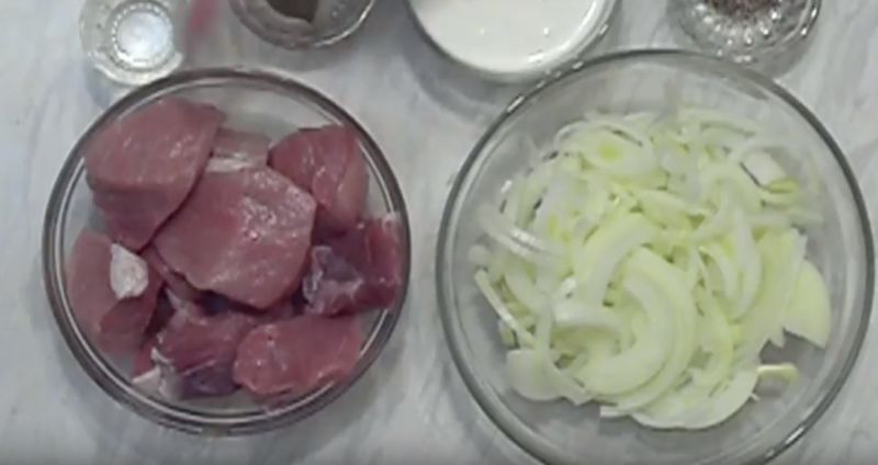 Шашлик зі свинини в домашніх умовах в духовці
