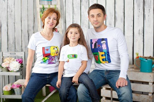 Стиль Family look   модний одяг для родини: фото однакових комплектів   ідеї, тренди, образи
