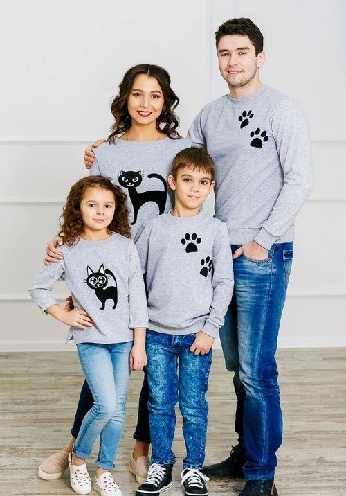 Стиль Family look   модний одяг для родини: фото однакових комплектів   ідеї, тренди, образи