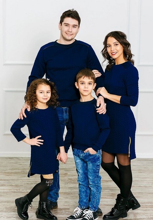 Стиль Family look   модний одяг для родини: фото однакових комплектів   ідеї, тренди, образи