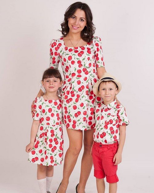 Стиль Family look   модний одяг для родини: фото однакових комплектів   ідеї, тренди, образи