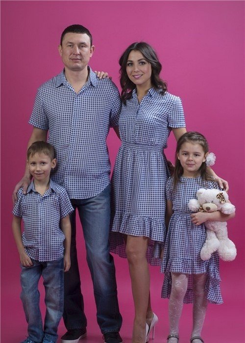 Стиль Family look   модний одяг для родини: фото однакових комплектів   ідеї, тренди, образи