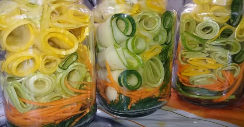 Мариновані кабачки на зиму — пальчики оближеш