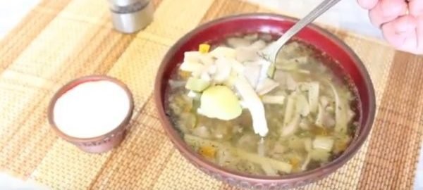 Грибний суп з локшиною   класичний рецепт з фото