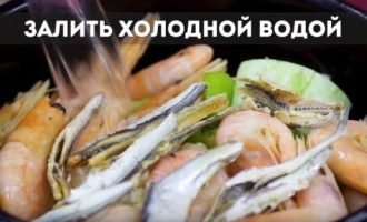 Корейський суп з морепродуктів. Простий покроковий рецепт!