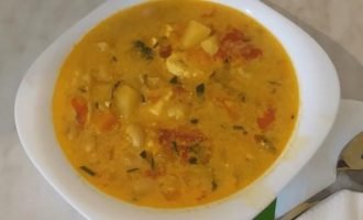 Овочевий суп з квасолею з приправами в індійському стилі   дивовижно смачно!