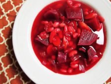 Рецепт борщу з буряками й капустою