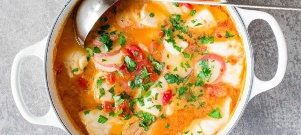 Рибний суп з яйцем   покроковий рецепт з фото!