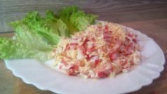Салат з помідорами і крабовими паличками   7 рецептів приготування