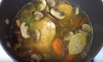 Суп пюре з куркою і грибами. Кращий рецепт! Тисни?